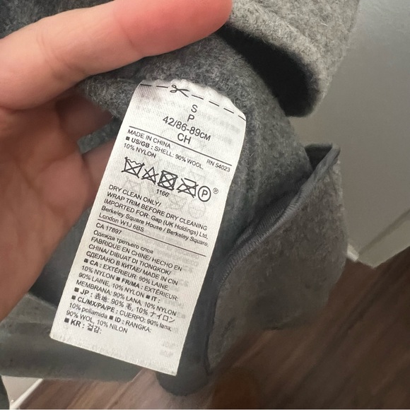 Banana republic Double face wrap robe coat - Picture 5 of 6